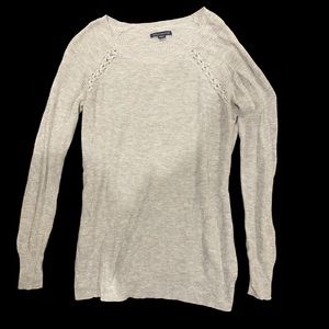 American Eagle Soft Braided Sweater